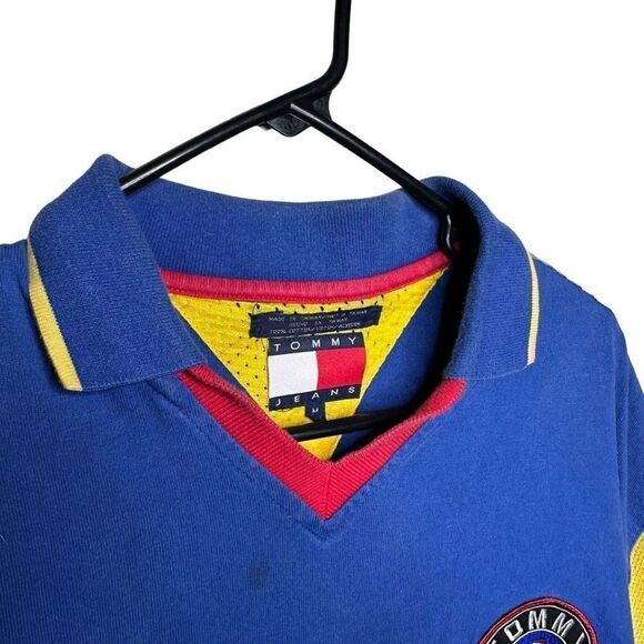 Vintage Tommy Hilfiger Polo Shirt Medium - Picture 4 of 6